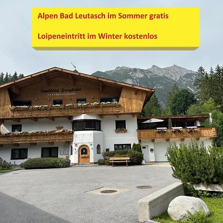 Apartmán W4 Haus Ganghofer Leutasch Exteriér fotografie
