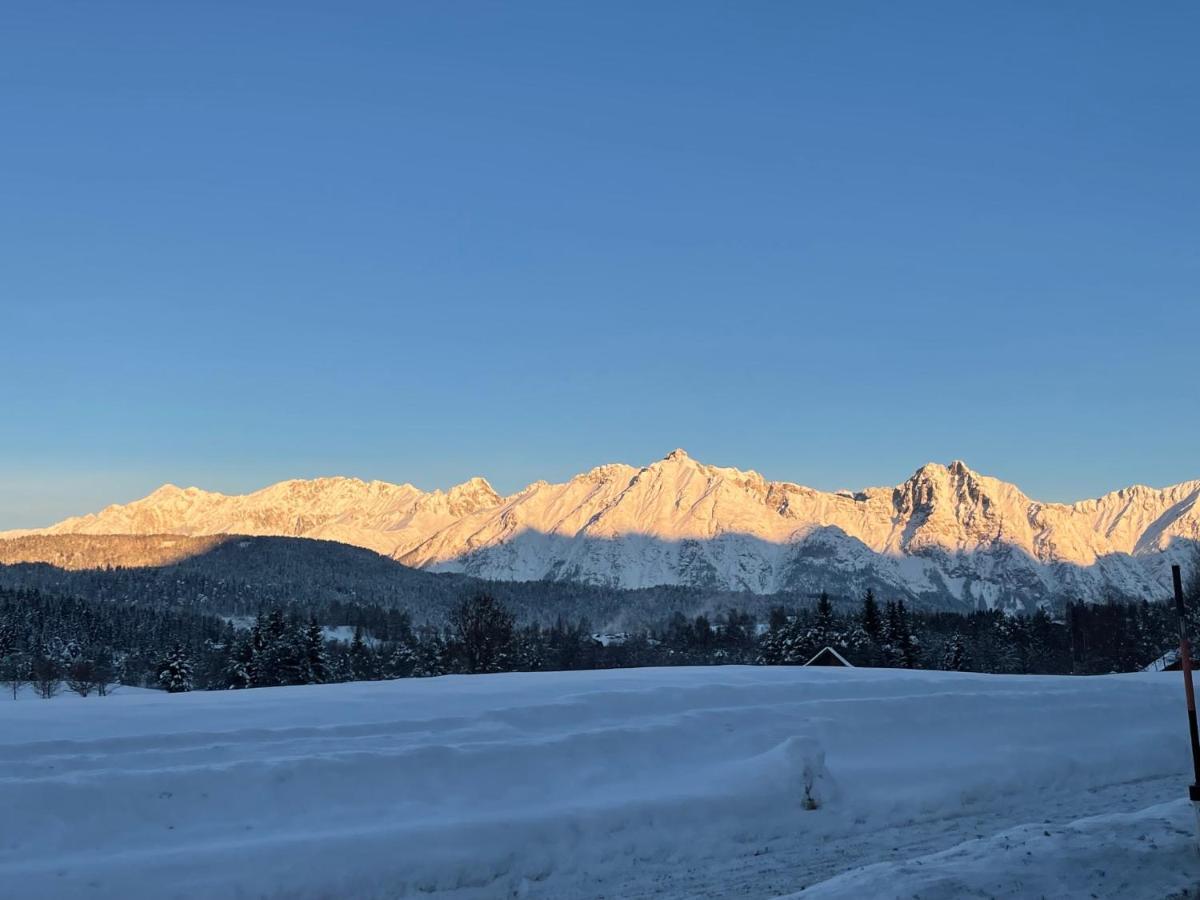Apartmán W4 Haus Ganghofer Leutasch Exteriér fotografie