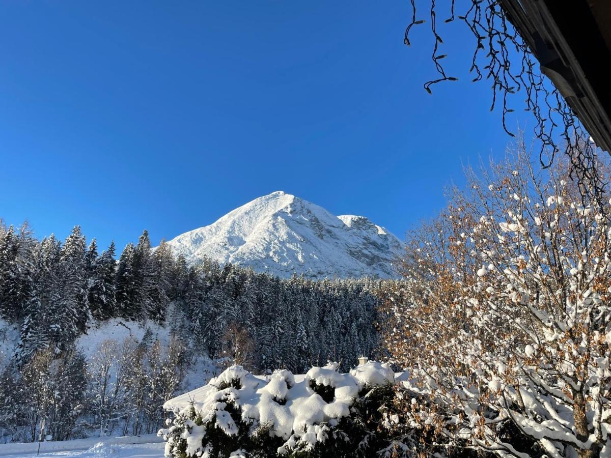 Apartmán W4 Haus Ganghofer Leutasch Exteriér fotografie