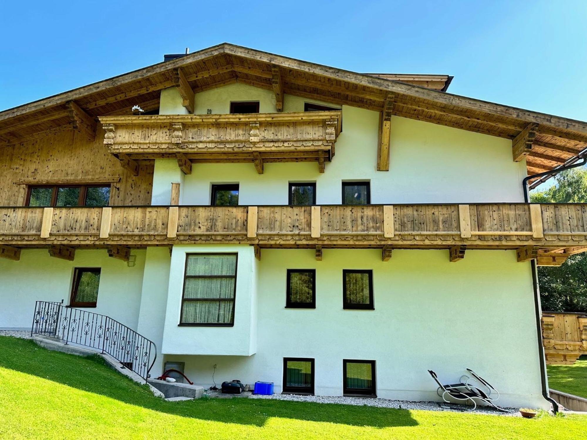 Apartmán W4 Haus Ganghofer Leutasch Exteriér fotografie