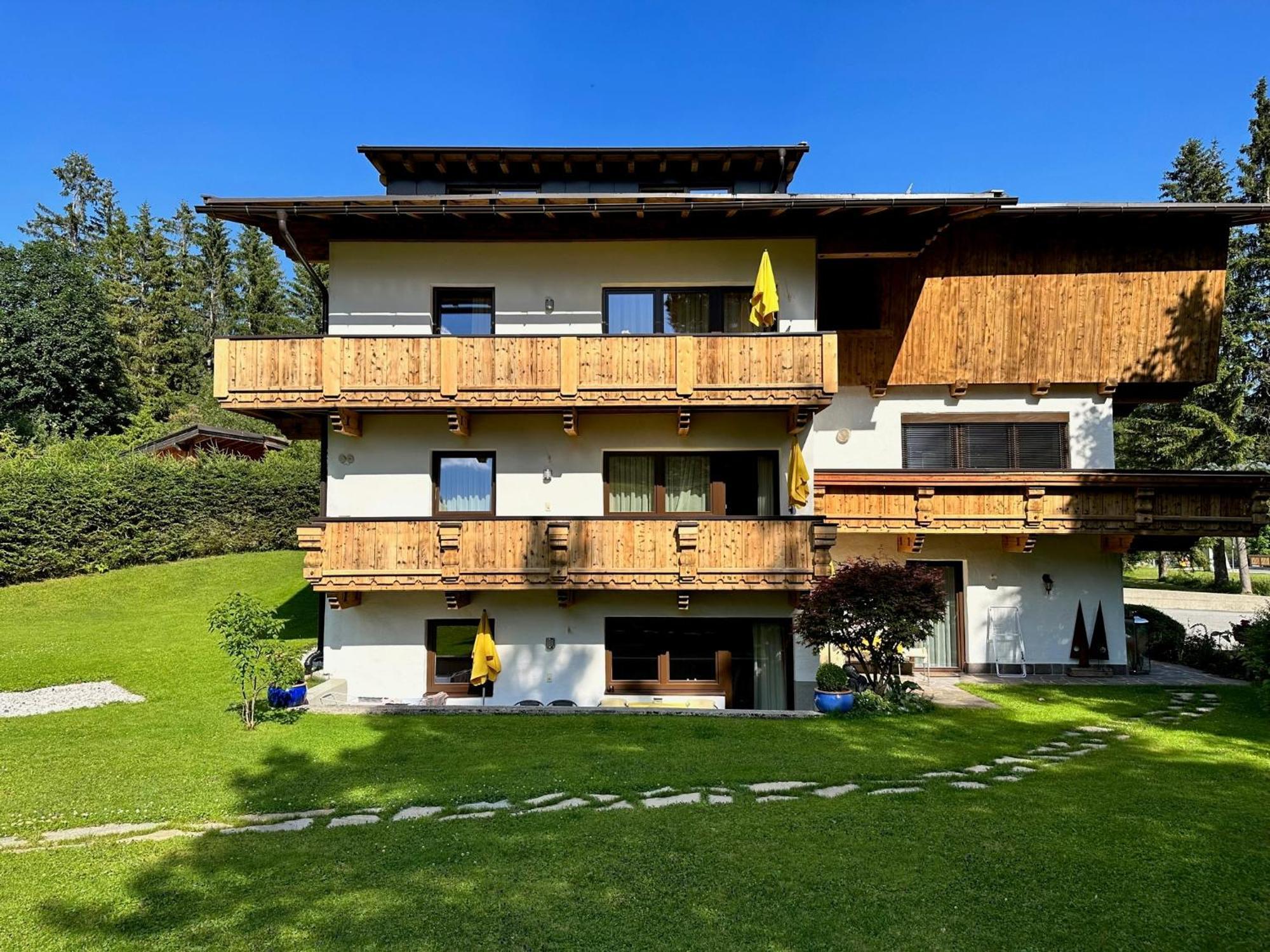 Apartmán W4 Haus Ganghofer Leutasch Exteriér fotografie